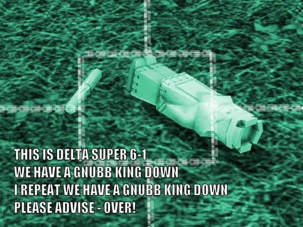 GNUBB KING DOWN