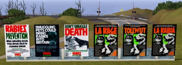 rabies is a killer posters
