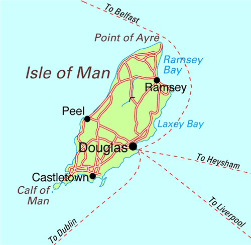 isle of man map