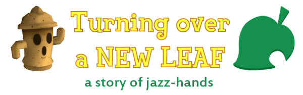 turning over a new leaf simple logo