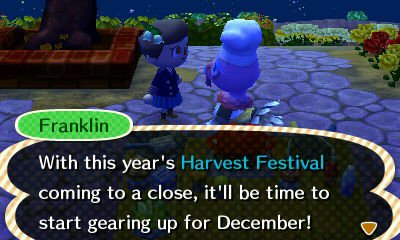 acnl harvest festival 4