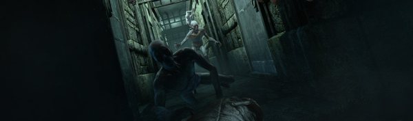It's a cinematic cut scene far from representative of game play, and in all honesty a predictable yawn