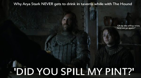 did you spill my pint