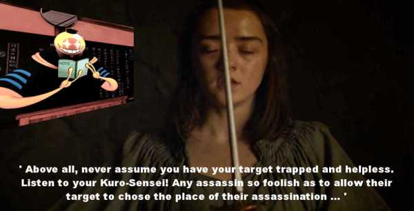 assassination classroom game of thrones spoof 4